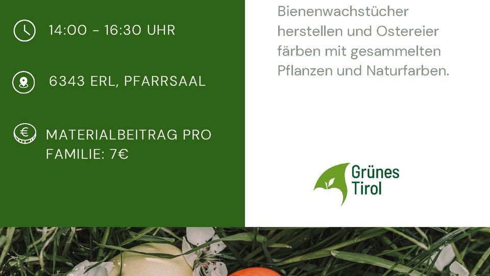 Familiennachmittag in der Karwoche