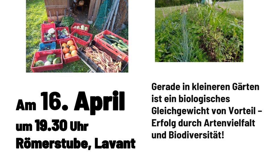 Biologischer Gemüse- und Kräuteranbau