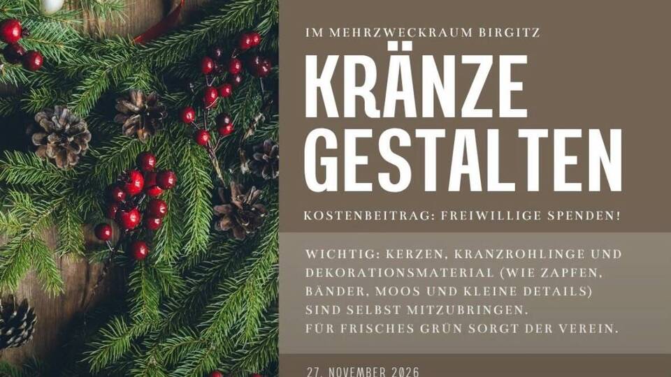 Kränze gestalten