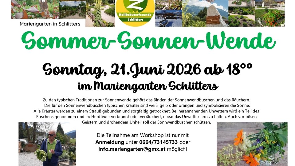 Workshop - Sommer-Sonnen-Wende