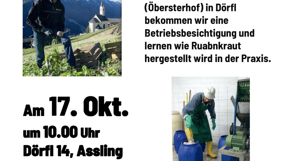 Ruabnkrautherstellung