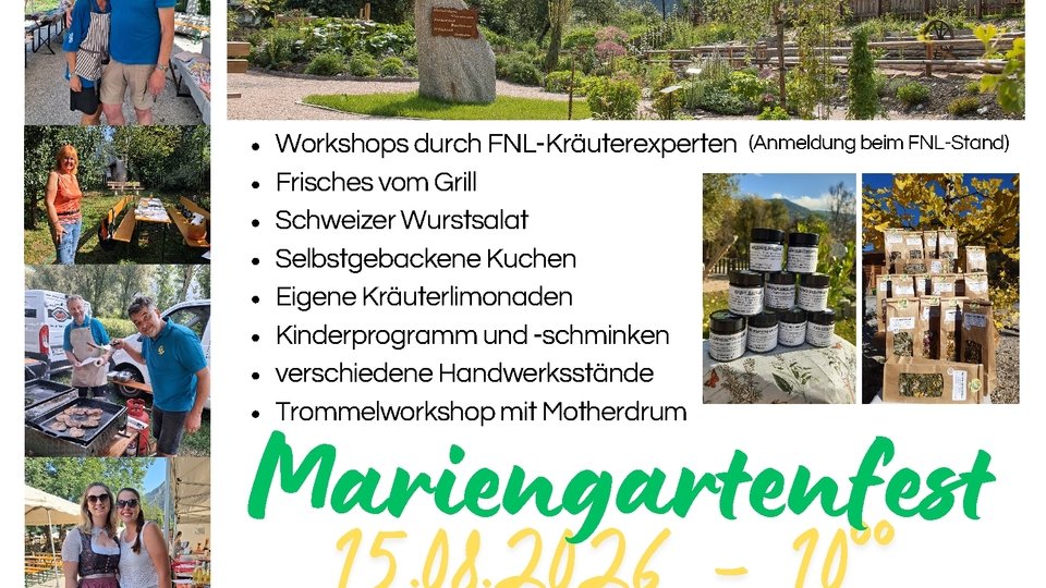 Kräutergartenfest im Mariengarten
