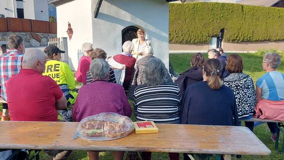 Maiandacht in der Kapelle Itzlranggen